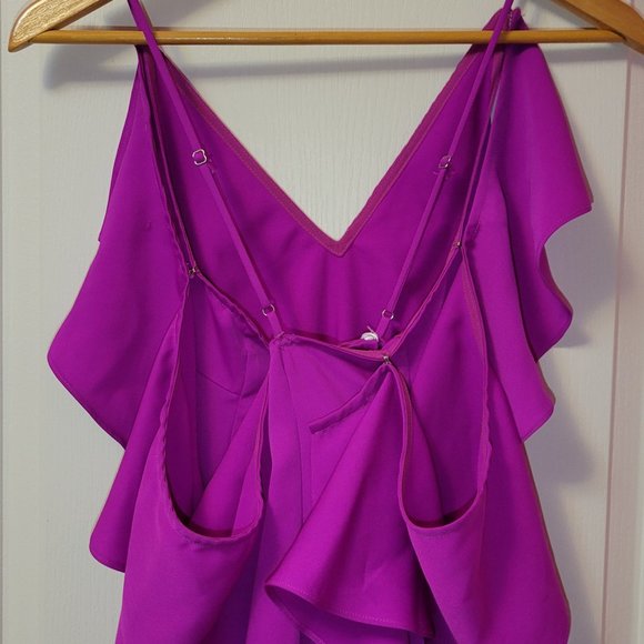 Spineta Magenta Hi Low dress - Picture 8 of 8